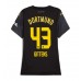 Borussia Dortmund Jamie Bynoe-Gittens #43 Dámské Venkovní Dres 2024-25 Krátkým Rukávem
